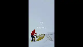Manaslu Expedition - V. Snowno (tents almost collapsing from snow in Camp1)