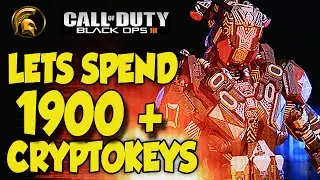 BO3 - MY BIGGEST EVER! 1900+ CRYPTOKEY (SUPPLY DROP OPENING) - NEW Black Market July Contraband