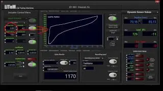 Dynamic test on bicycle's absorber
