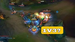 Yasuo Highlights| Yasuo Vs Akshan | League Of Legends 1v3