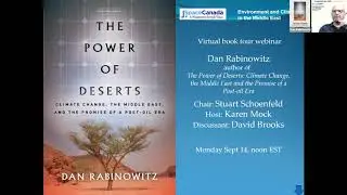 Climate Change and Solar Potential in the Middle East with Dan Rabinowitz