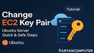 How to Change Authentication Key Pair in EC2 Instance Ubuntu Server, Replace EC2 Key Pair