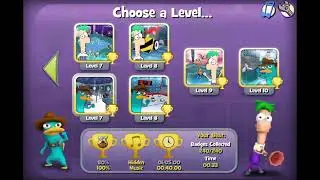 Phineas & Ferb - Transport-inators of Doooom! - 2020 OG Playthrough All Gold Time (Remastered)