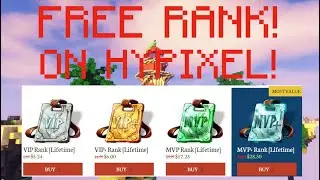 How to get a FREE RANK on Hypixel in 2021!