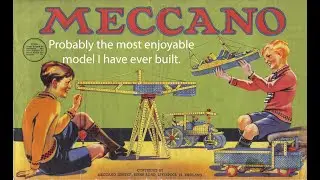 1930’s meccano and the history that’s hidden behind the lawn mower.