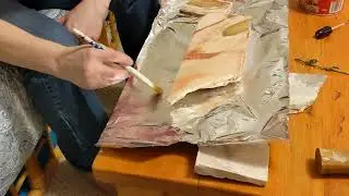 one of a kind pieces, upcycled marble cheese boards