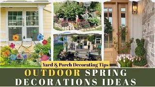 101+ Outdoor Spring Decorations Ideas 2026 | Fresh & Beautiful Spring Porch Decor