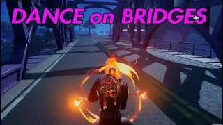 Fortnite* Dance on all 5 colored bridges, XP XTRAVAGANZA Season 4 Chapter 2.