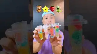 Bikin Es Krim Yupi🍧 #asmr #mukbang #makansesuaiemoji #eskrim #yupi #icecream