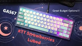Cheap and Clacky | KTT Strawberry (Lubed)| CIY GAS67 | Sound Test