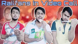 | Types Of Railfans During Video Call | Comedy Video | Train Lovers Jyoti |