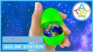 Plastic Egg Solar System Craft | Plastic Egg Planets Project | Find the egg and draw the planet