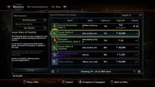 Subastas Tarmalune Trade House Neverwinter