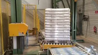 woodpellets packing line full automatic  2