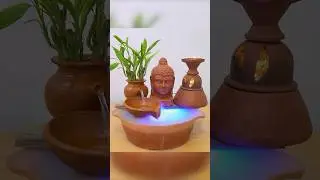 Easy & Simple Homemade Buddha Water Fountain #shorts