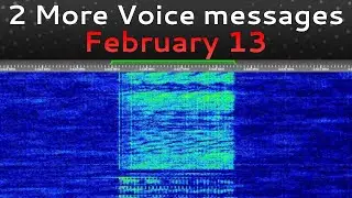 UVB-76 (The buzzer) 2 Voice messages 13.2.2025