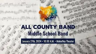 Watch the All County Middle School Band From Pinellas County Schools