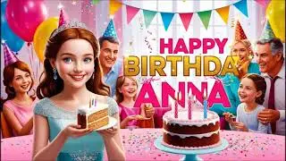Happy Birthday Anna 🎉 | Personalized Birthday Song with Name Day