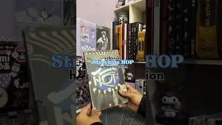 Unboxing Straykids HOP album 🖤💙🖤 hiptape version ✨️ #kpop #HOP #straykids #shorts