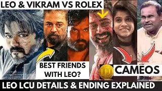 Leo Ending Explained | Leo LCU Connections, References & Cameos Breakdown | Leo Ending Vikram Scene