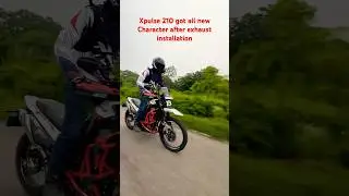 Xpulse 210 shorts | Xpulse 210  Exhaust Sound| Xpulse 210 Norifumi exhaust | Xpulse 210 review