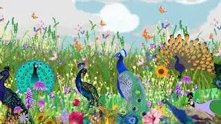 Peacock meadow 🦚