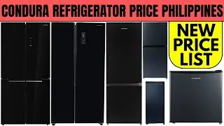 Condura Refrigerator Price Philippines 2025 | Single Door | 2 Door | Inverter & Non-Inverter Fridge