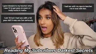 Reacting To My Subscribers DEEPEST DARKEST Secrets!! Part 5