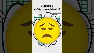 Still Using Safety Spreadsheets? #safetycompliance #safetyandhealth #workplacesafety #safetysoftware