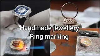 Making a Platinum Diamond Ring by Hand &ndash; AMAZING! | 3 Stone Custom Engagement Ring