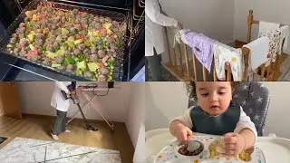 Fırında Lezzetli Akşam yemeği / Üst katı derledim topladım / Bayramlık alışveriş - Günlük vlog