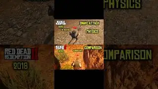 RDR1 vs RDR2 Snake Physics 🐍 (Insane Realism Comparison)