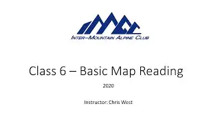 Backpacking School Class 6 - Intro