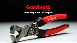 Goldblatt's Pro Compound Tile Nippers | Product Tutorial