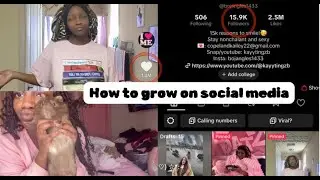 How to grow on ✨Social Media✨!