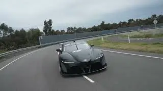 Neil Crompton takes the Supra Supercar for a spin!