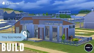 Speed Building a Tiny Eco Home | Sims 4