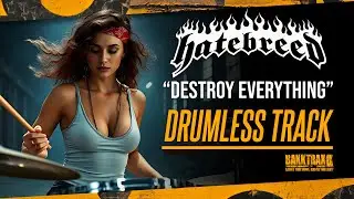 Hatebreed - Destroy Everything (Drumless) NO DRUMS - High Quality