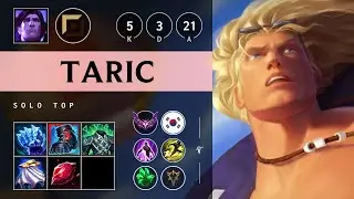 Taric Top vs Jax - KR Master Patch 25.19