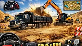 New City Road Construction Simulator 🚧 | JCB & Bridge Builder Game | Android Gameplay 2026