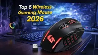 Top 6 Wireless Gaming Mouse 2026 | Low Latency & Pro FPS Performance