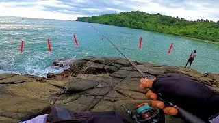 DISINI TITIK KUMPUL GT PINGGIRAN ‼️ SPOT GACOR MANCING CASTING PINGGIR PANTAI