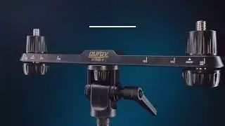 Microphone Stereo Bar with Angle Adjustment