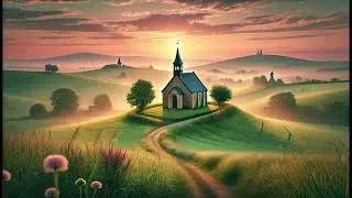 Nostalgic Synth Lofi Chillhop with Harmonium & Bells for Quiet Reflection 🌄⛪🌾