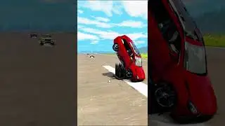 BeamNG.drive Crash Challenge &ndash; Spikes vs Speed 🚗💥