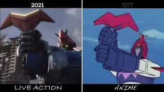 Voltes V: Legacy teaser 2021/1977 split screen Let&rsquo;s volt in!