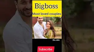 Most popular couples of Bigboss #shorts #fact #shortvideo #bigboss #bigboss16