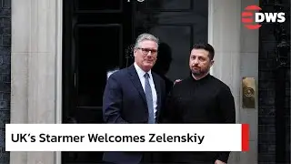 Watch: British PM Starmer Welcomes Ukraine's Zelenskiy Ahead of Trump-Putin Meeting  | AC1G