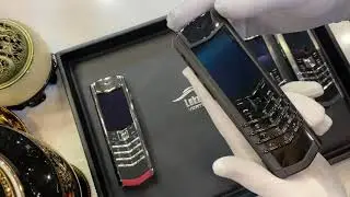 C&aacute;ch th&aacute;o lắp Sim v&agrave; th&aacute;o nắp pin # Vertu Signature s