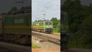 wag9HC powering passenger train Muzaffarpur special fare express 05294 from sc to muzaffarpur#lhb